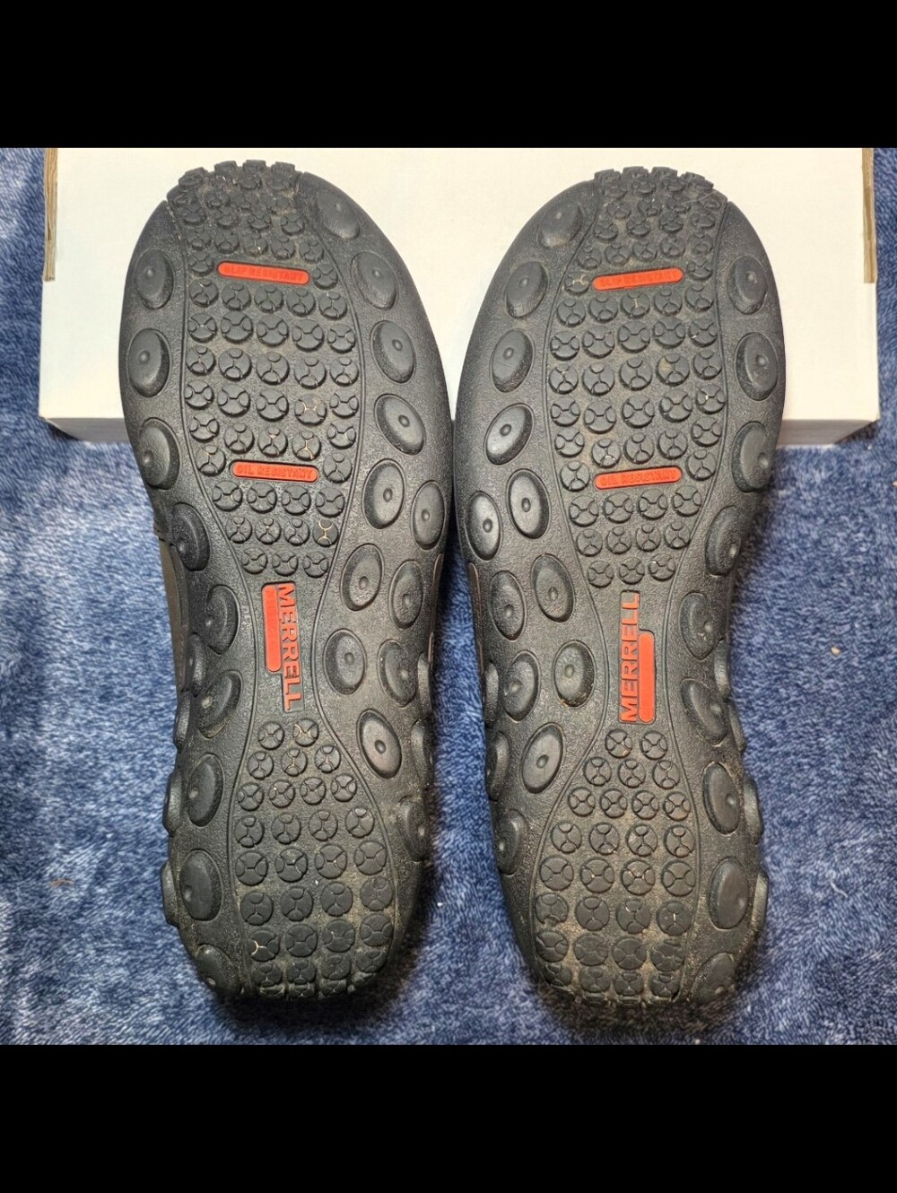 Merrell Men's Jungle Moc Leather Composite Toe CSA Work Shoes - Picture 6 of 7